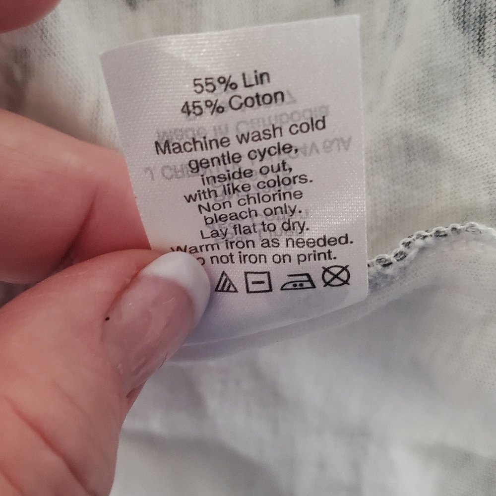 J. Crew Butterfly and Floral Print Tee Shirt - Picture 8 of 8